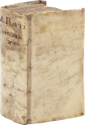 [Плавт М. 20 сохранившихся комедий. Амстердам: Напеч. Л. Эльзевиром, 1652]. Plauti M. Comoediae Superstites XX. Amstelodami: Typis Ludovici Elzevirii, 1652.